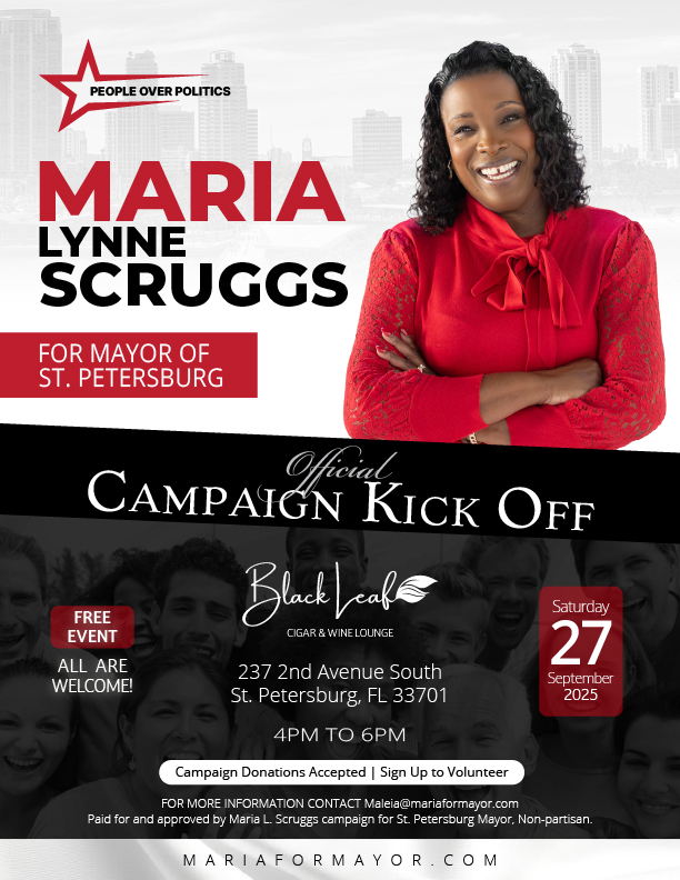Campaign kickoff event flyer design